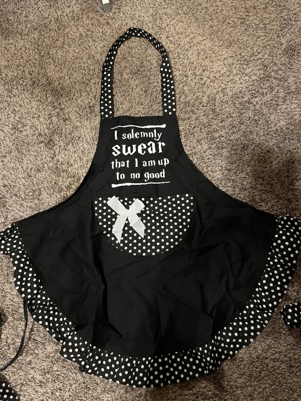 Harry Potter themed apron